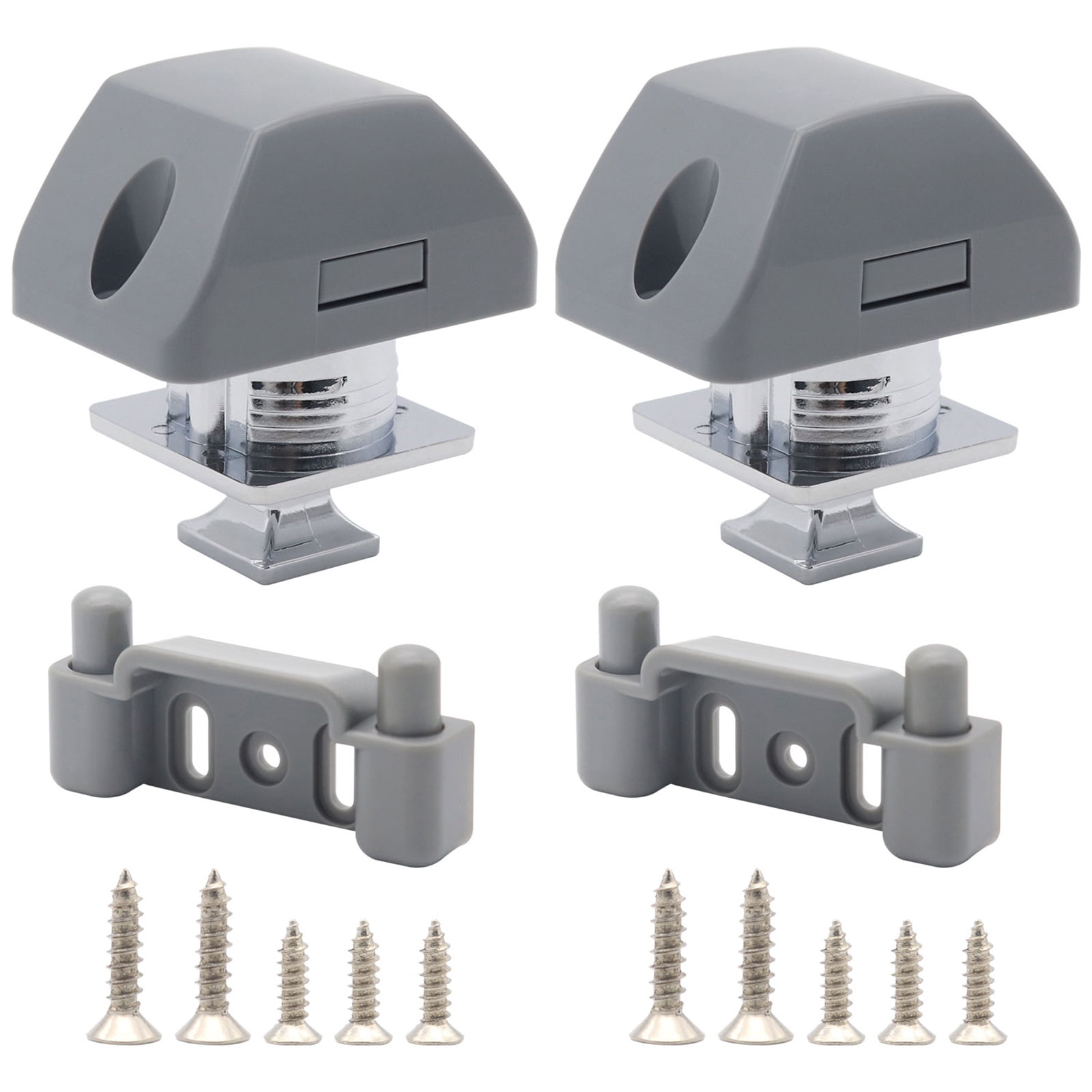 Small Button Lock Stylish Square Cabinet Push Button Lock for Furniture Hardware Vehicles ...