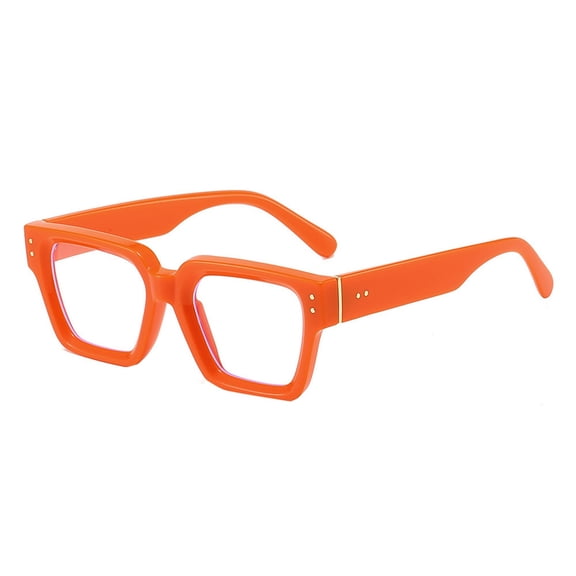 Stylish Square Glasses For And Blue Light Blocking Computer Eyewear With Clear For Cycling Reading Daily Use,D