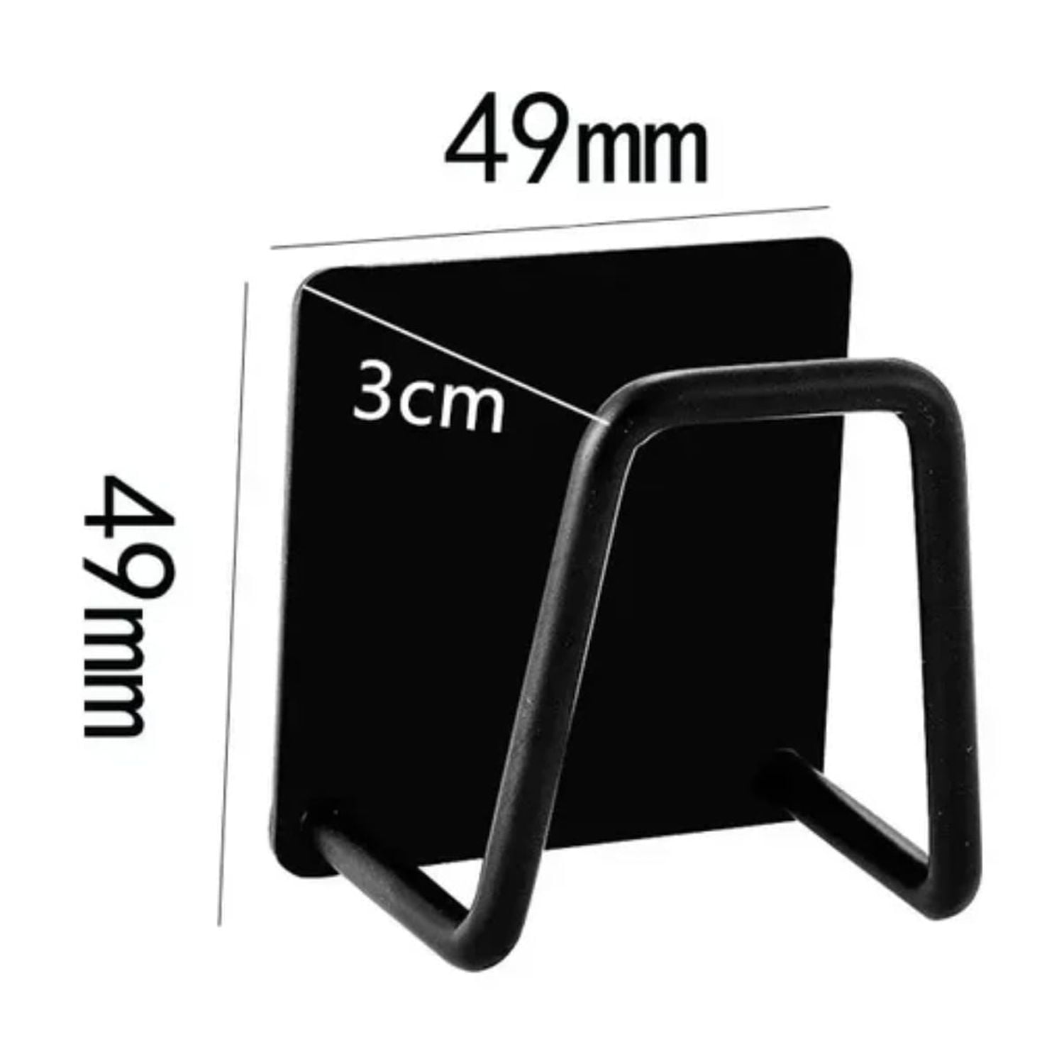 Stylish Stainless Steel Self Adhesive Kitchen Sponge Racks for Sink