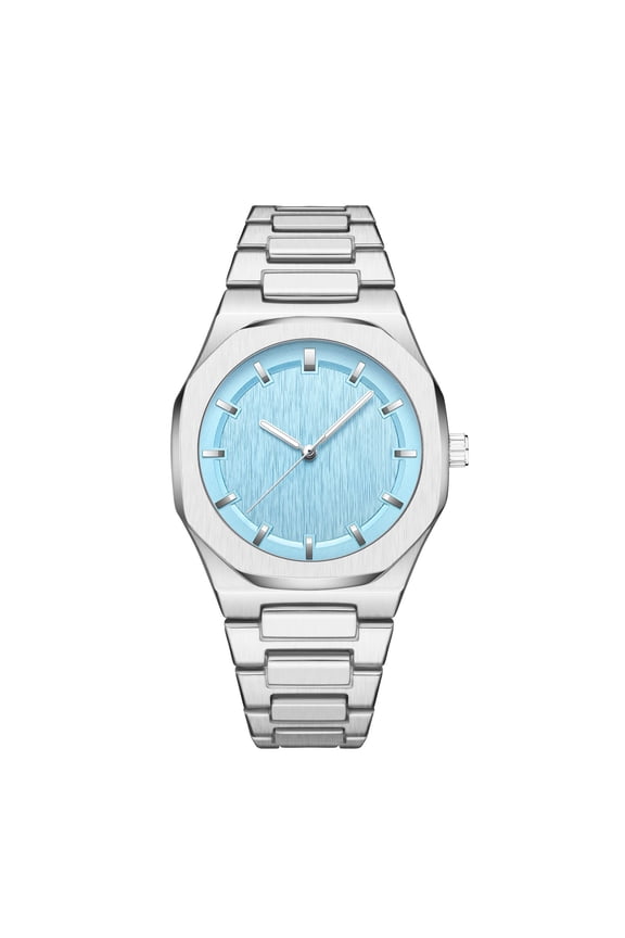 Stylish Stainless Steel Watch - Electronic Quartz Movement, Pointer Display, Handsome Design - Non-Waterproof, Perfect Fashion Watch for Men