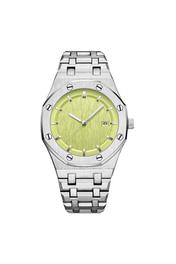 Stylish Stainless Steel Watch, Electronic Quartz Movement, Pointer Display, Handsome Design - Non-Waterproof, Perfect Fashion Watch for Men