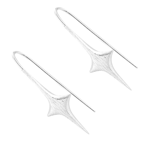 Stylish Star Studs Earrings Party Jewelry Alloy Texture for Fashion Outfits