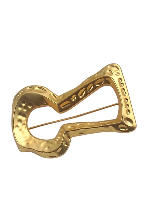 Stylish Statement Pin Crafted From Sturdy Alloy Suitable For Both Formal And Casual Occasions