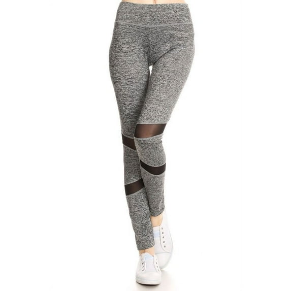 Stylish Stride Mesh Active Leggings