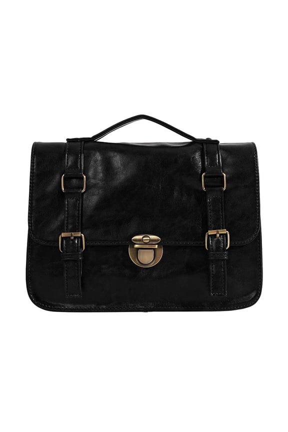 Stylish Student Backpack for College Commuting with Adjustable Crossbody Strap and Mailman Design