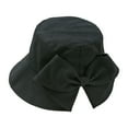 thumbnail image 1 of Stylish Sun Hats For Women Wide Brim Summer Beach Hat Foldable Outdoor Casual Bucket Cap, 1 of 3