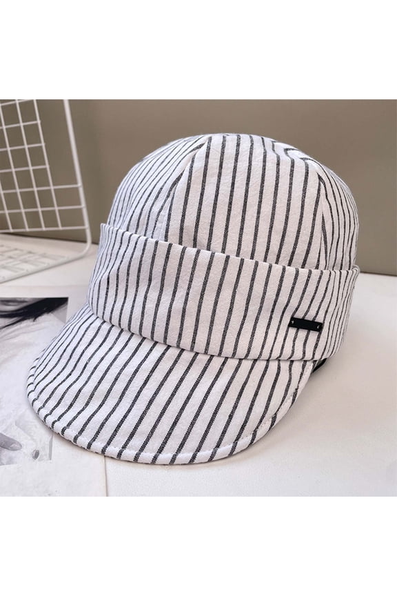 Stylish Sun Hats For Women Men Summer Beach Outdoor Casual Baseball Cap Striped Design Lightweight Breathable Gardening Hat for Men for Women Beach Hats for Women Fashionable Dressy Evaporating Hat