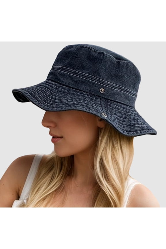 Stylish Sun Hats For Women Men Unisex Casual Denim Wide Brim Summer Beach Outdoor Sun Hat Comfortable Lightweight Breathable Floppy Hat for Men Mark Hat Western Hats for Women Natural Light Visor Pool