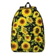 thumbnail image 1 of Stylish Sunflower Flowers Backpack with Padded Computer Compartment Perfect for School and Work Essentials Heavy Duty Bookbag with Accessory Pockets Excellent Gift, 1 of 5