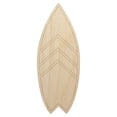 thumbnail image 1 of Stylish Surfboard Wood Shape Unfinished Piece Cutout Craft DIY Projects - 4.70 Inch Size - 1/4 Inch Thick, 1 of 7
