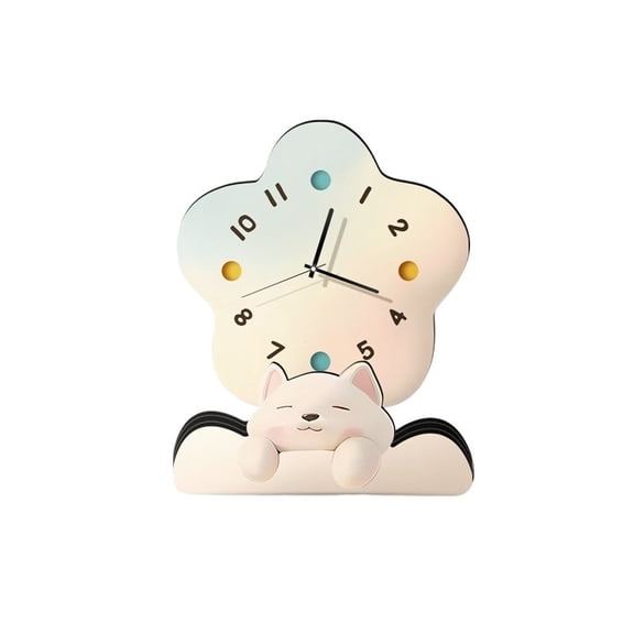 Stylish Table Clock for Living Room, Bedroom, and Entrance Hall - Elegant Desktop Decoration