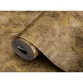 thumbnail image 1 of Stylish Textured Wallpaper, Brown Goldish Wallcovering Roll, 41.7”W X 393”H 113.8 sq ft, 1 of 5