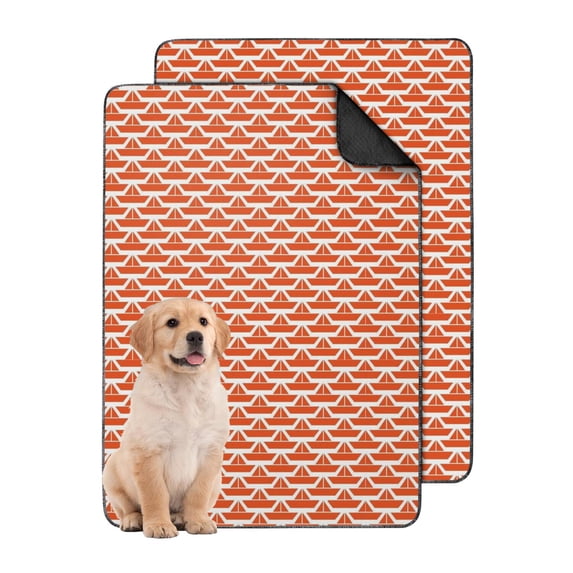 Stylish Textured Washable Pee Pads for Dogs, 24"x35" Leopard Print Reusable Potty Pad, Non-Slip Mat for Floors and Crates.(Texture/leopard /Geometry, 24" x35" )