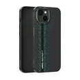 thumbnail image 1 of Stylish Texutre Case Cover for Apple iPhone 15, Slim Fit [Compatible with Magsafe & Accessories] Shockproof Drop Protection Anti-Scratch Anti-Slip Bumper Rugged Case for Men,Black+Green, 1 of 6