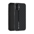 thumbnail image 1 of Stylish Texutre Case Cover for Apple iPhone 16 Plus, Slim Fit [Compatible with Magsafe & Accessories] Shockproof Drop Protection Anti-Scratch Anti-Slip Bumper Rugged Case for Men,Black, 1 of 6