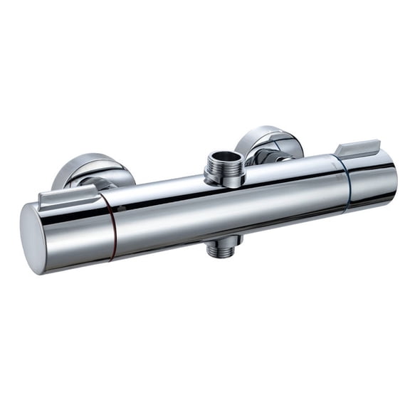 Stylish Thermostatic Shower Valve, Bathroom Mixer Valve with EcoJoy Saving Function and SafeStop Limit for Controlled Water Temperature