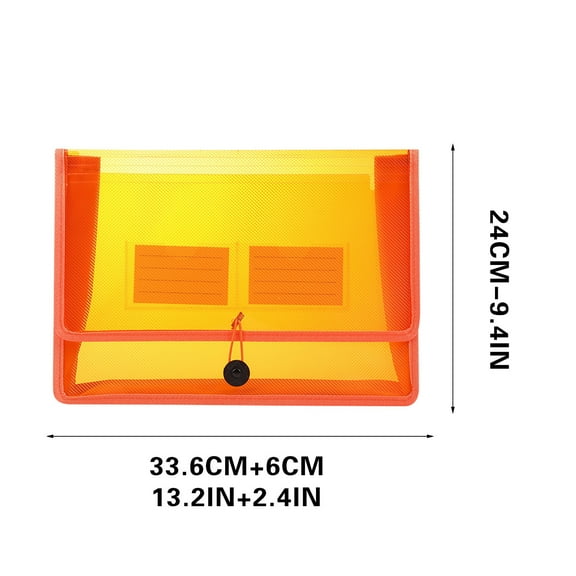 Stylish Three-Dimensional Elastic File Bag for Efficient Document Storage and Protection
