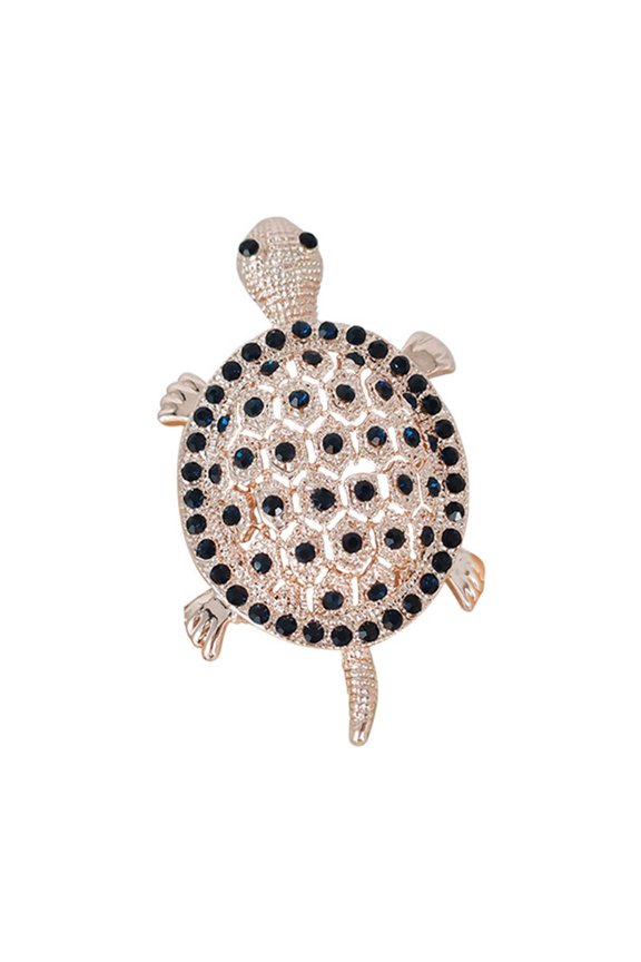 Stylish Turtles Pin With Alloy Shell Handcraft Detail for All Ages