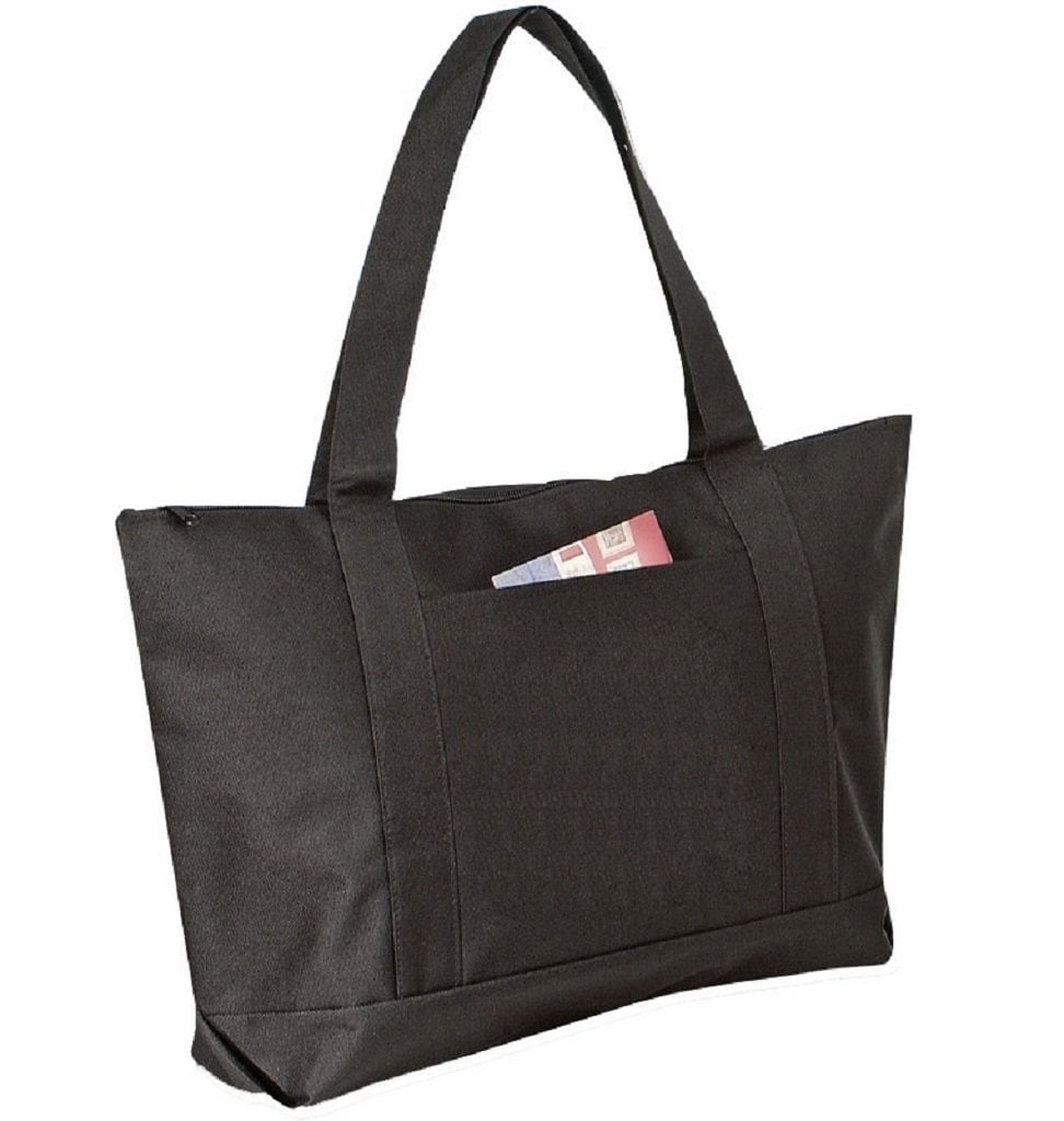 Walmart tote bags outlet with zipper