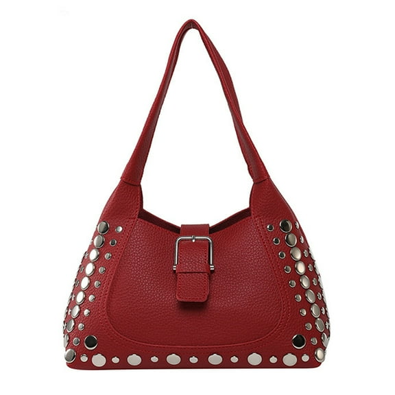 Stylish Underarm Bag In Practical PU Shoulder Bags Bucket Handbag with Spacious Interior For Everyday Use And Event