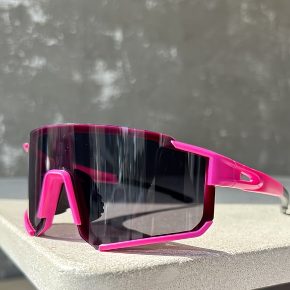 Stylish Unisex Bi Glasses - Pink Frame with Es, Ideal For, Driving, And, for Daily, Hilarious Christmas Gifts