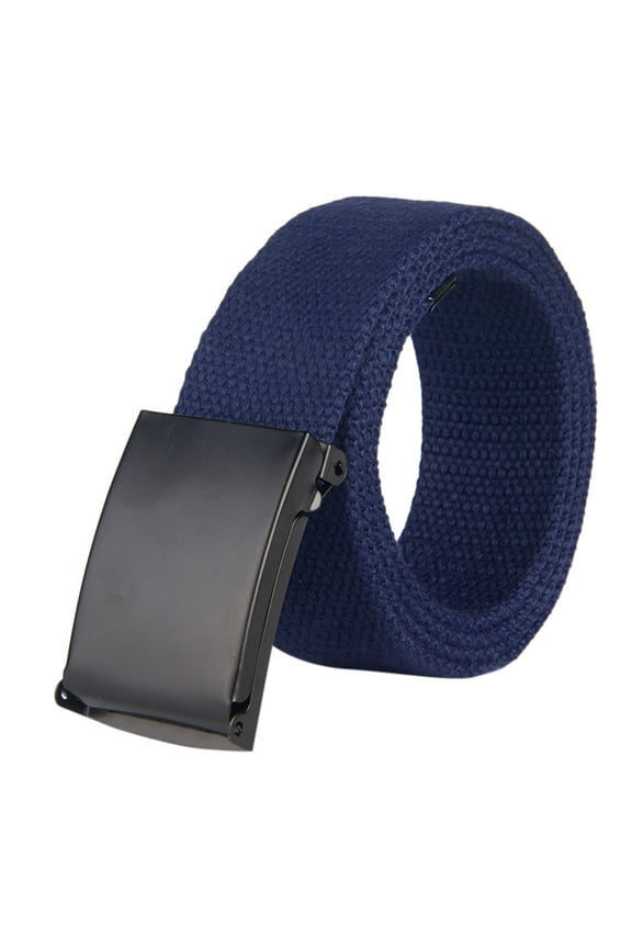 Stylish Unisex Elastic Dress Belt with Adjustable Canvas Waistband and Secure Buckle Closure for Modern Attire