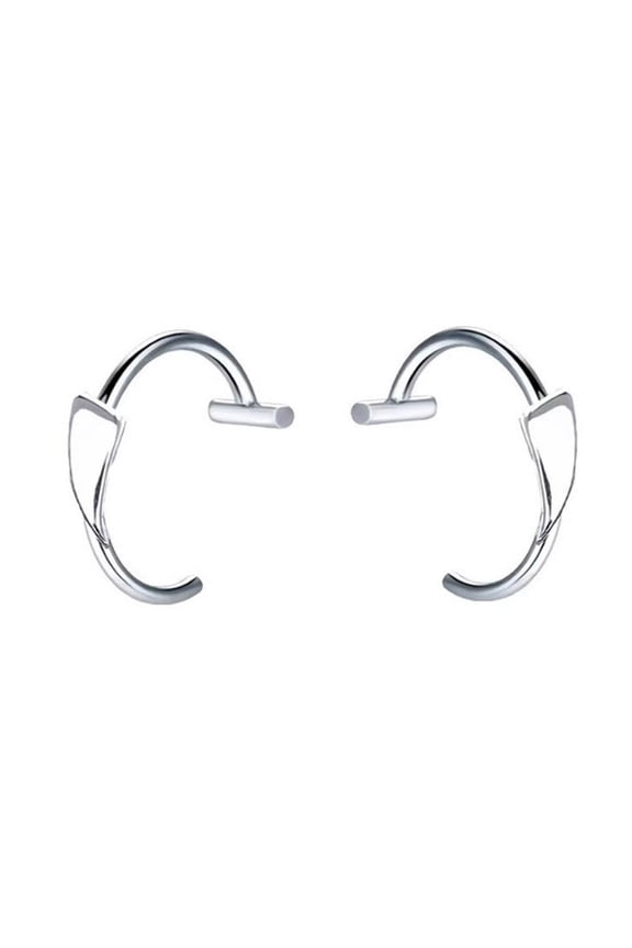 Stylish Vampires Teeth Lip Rings Adjustable Lip Jewelry Stainless Steel Texture Clip On Jewelry Suitable for Fashion Look