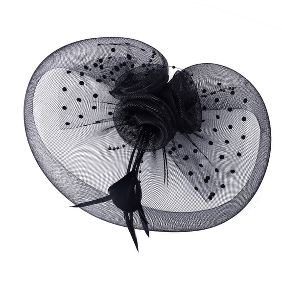 Stylish Veil Hat Hair Accessory Breathable Mesh Headwear Props Event Wedding Party Daily Wear For Women