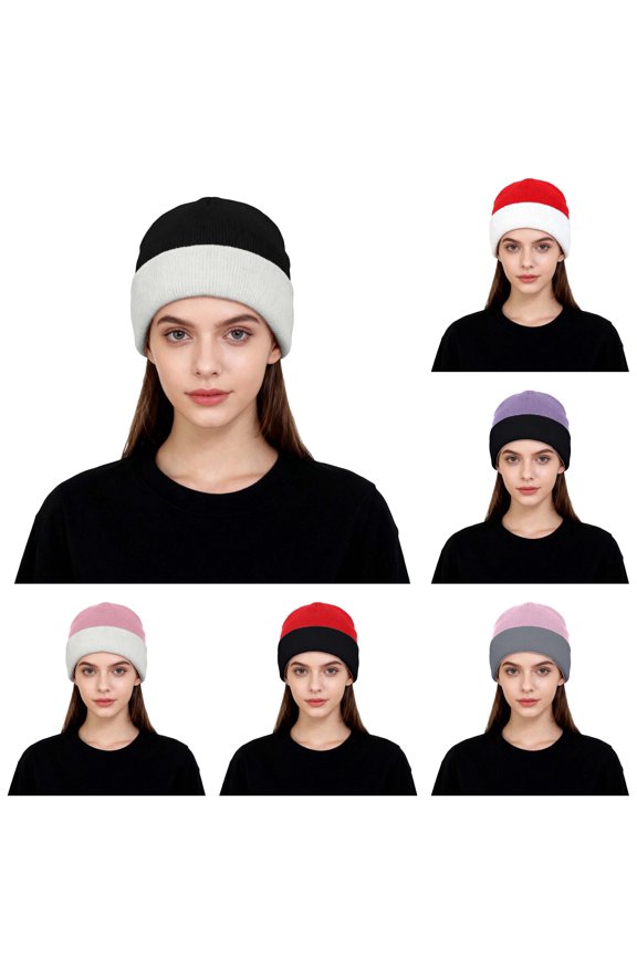 This Stylish and Versatile Layer Knit Hat Is Suitable for Both and And Its Soft and Comfortable Texture Makes It for Autumn and Winter. Cool Hat One Size