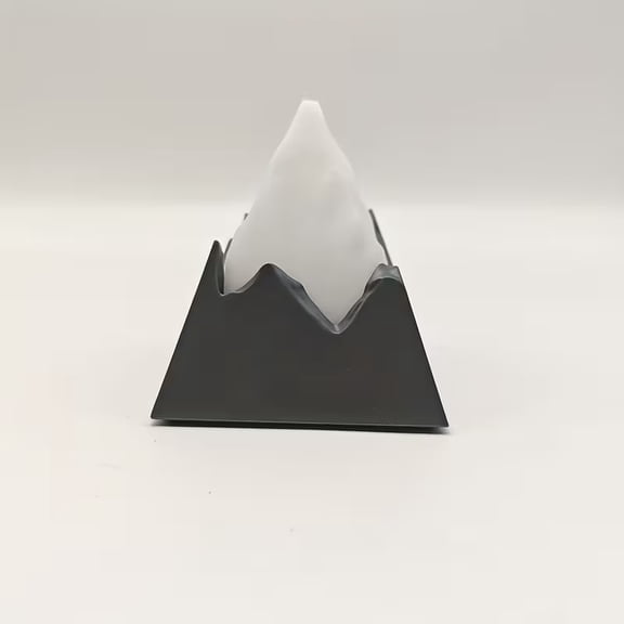 Stylish Volcano Shape Night Light and Essential Oil Diffuser - Dimmable Rechargeable 2000mAh for Bedroom Ambiance
