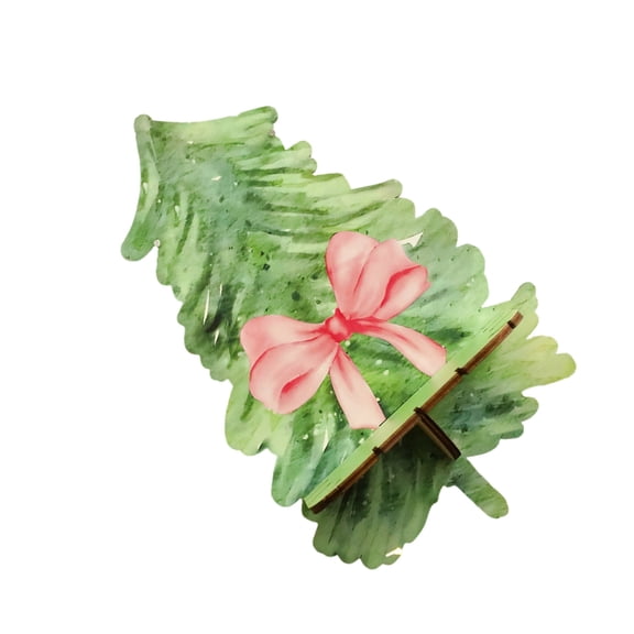 Stylish Wall Mounted Wood Floating Shell Tree Organizers For Holiday Enthusiasts