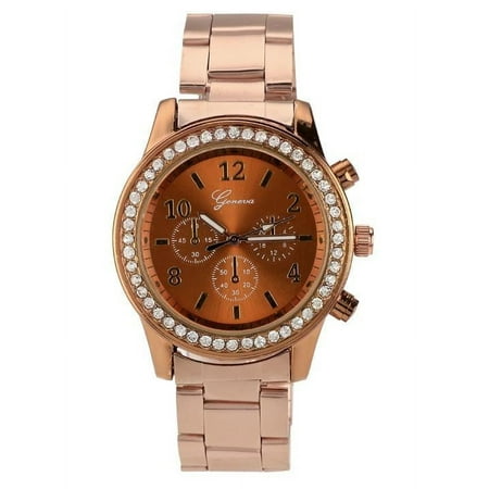 Stylish Watch Ladies Women Girl Unisex Stainless Steel Analog Quartz Wrist Watch KMIMT