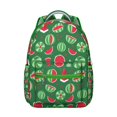 thumbnail image 1 of Stylish Watermelon Print Backpack for Women & Teens, Versatile Laptop Bag for School, Office & Travel, Large Main Compartment with Secure Zipper, Comfortable to Wear, Cute Gift Idea, 1 of 6