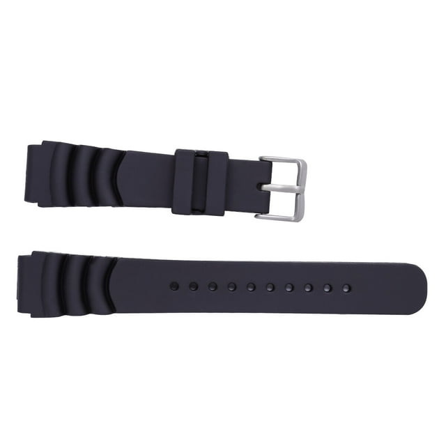 Stylish Waterproof Silicone Watch Band Durable 20mm Watch Strap Watch ...