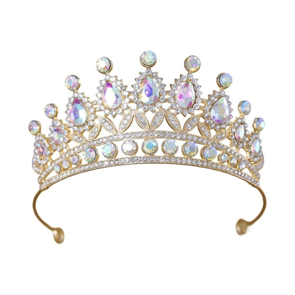 Stylish Wedding Crowns Adjustable Size Suitable for Bridal and Formal Occasions
