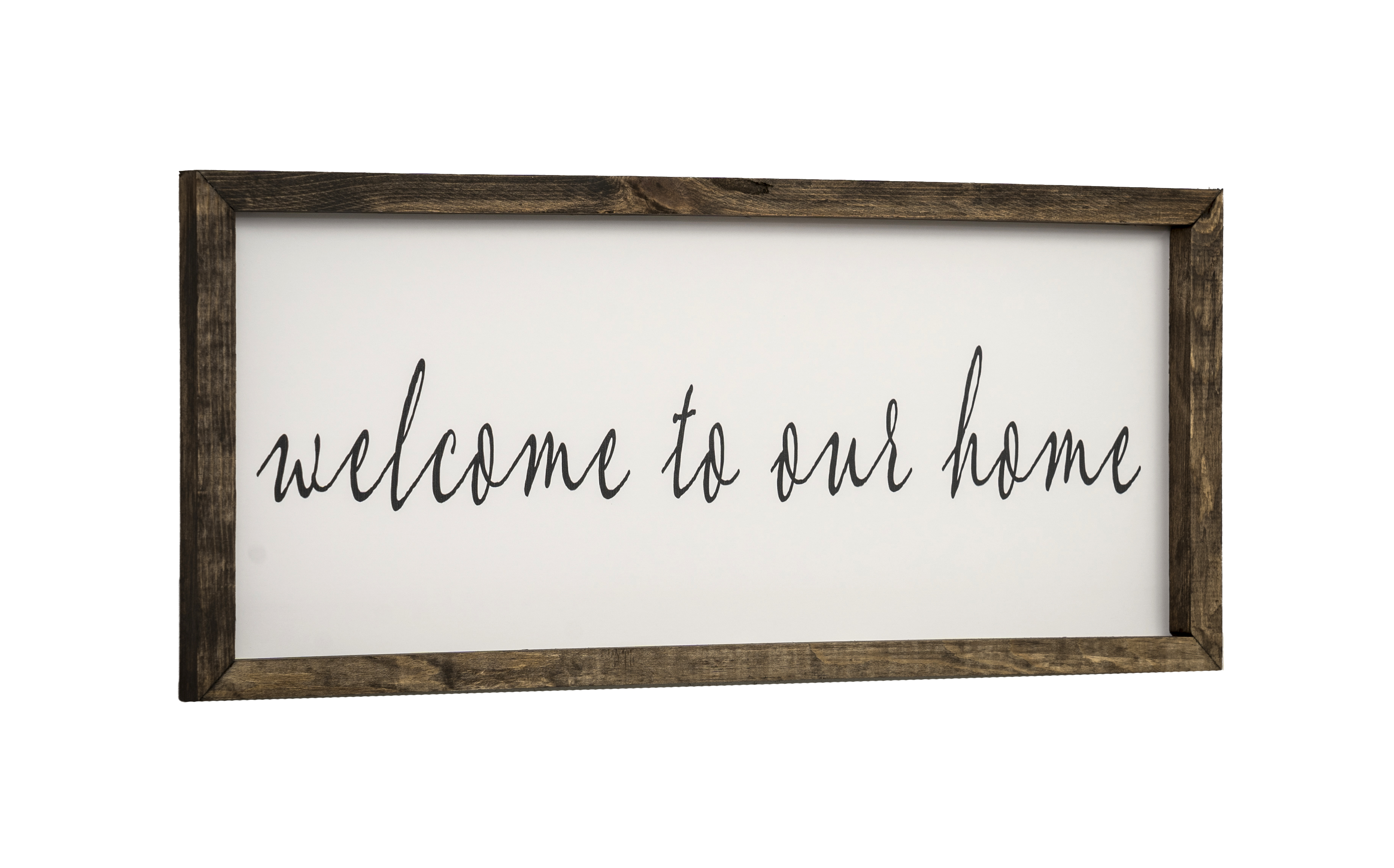 Stylish to Our Home" Framed Art