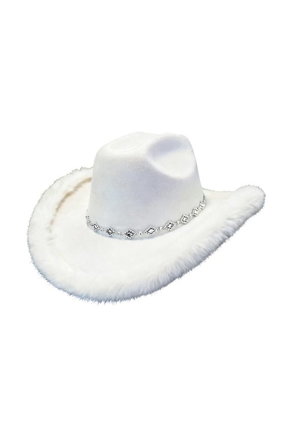 Stylish Western Fringed Cowboy Hat for Festive Celebrations and Country Themed Party Events