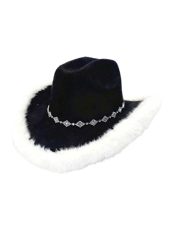 Stylish Western Fringed Cowboy Hat for Festive Celebrations and Country Themed Party Events