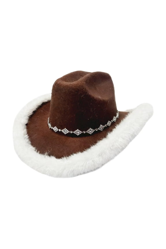 Stylish Western Fringed Cowboy Hat for Festive Celebrations and Country Themed Party Events