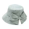 thumbnail image 1 of Stylish Wide Brim Sun Hat for Women Men Summer Beach Outdoor Casual Fashion Foldable Travel Bucket Cap, 1 of 3