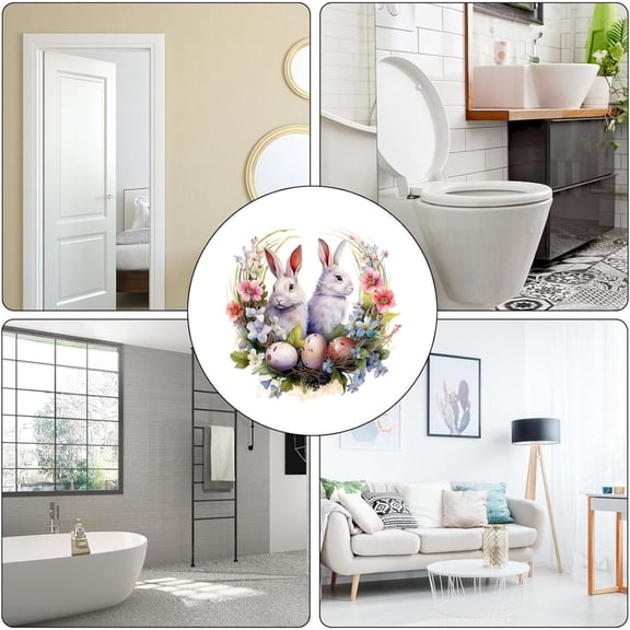 Stylish Window Curtain Valance Treatment for Living Room Bedroom Kitchen,Cartoon Wall Stickers,Wall stickers 墙贴