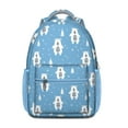 thumbnail image 1 of Stylish Winter Bear Backpack - Waterproof School Bag with Hunting Wild Design, Padded Straps & Organized Storage for Commuters, 1 of 5