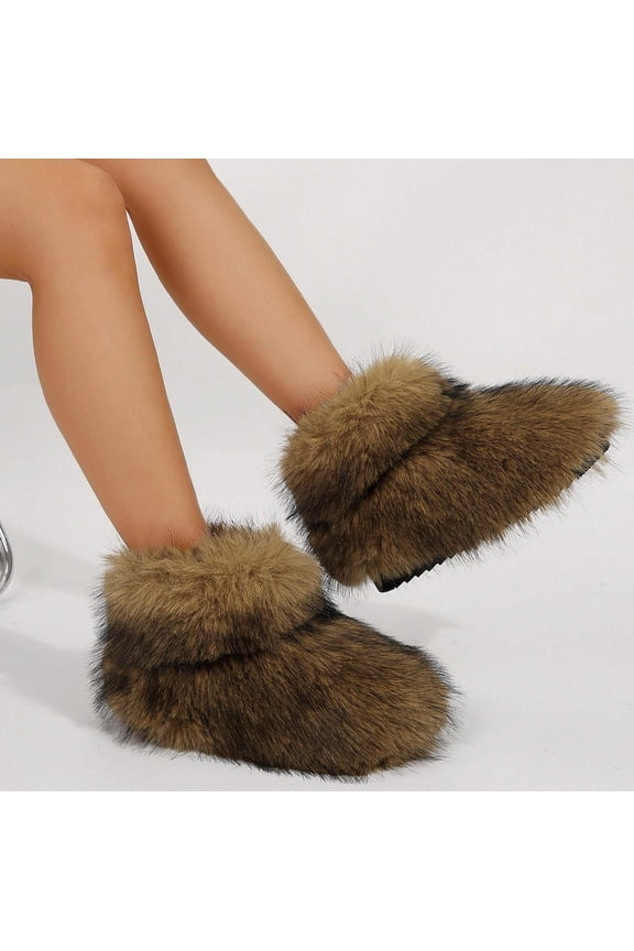 Stylish Winter Boots For Women - Warm & Comfortable Mid-Calf Snow Boots With Soft Lining