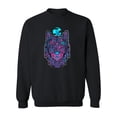 thumbnail image 1 of Stylish Wolf Design Sweatshirt Men -Image by Shutterstock, Male Medium, 1 of 4