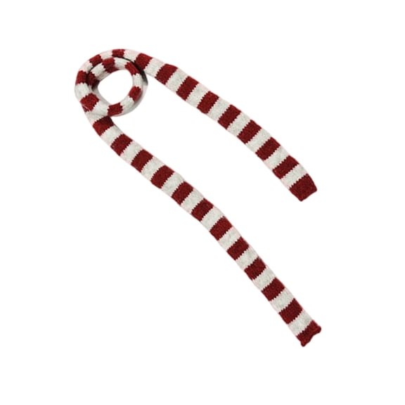 Stylish Women Skinny Scarf Cold Weather Knitted Neckerchief Multipurpose Scarves Winter Accessory