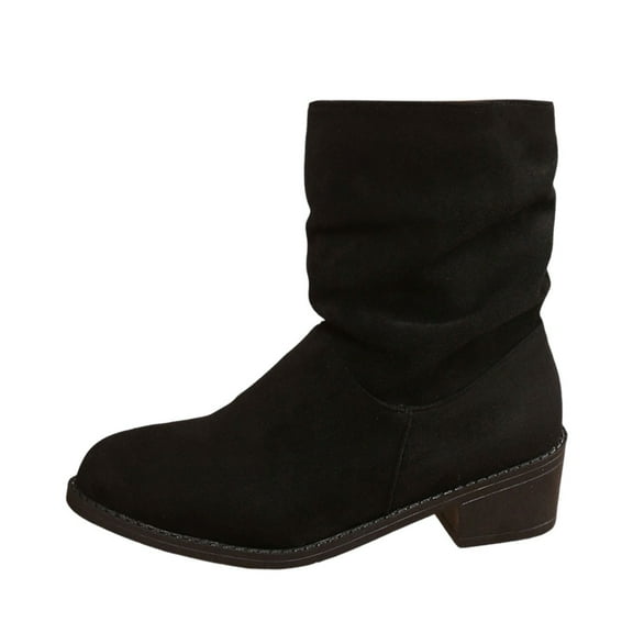 Stylish Women's Ankle Boots for Everyday Wear - Comfortable Closed Toe Booties for Casual Outfits and Seasonal Fashion Pair with Denim and More