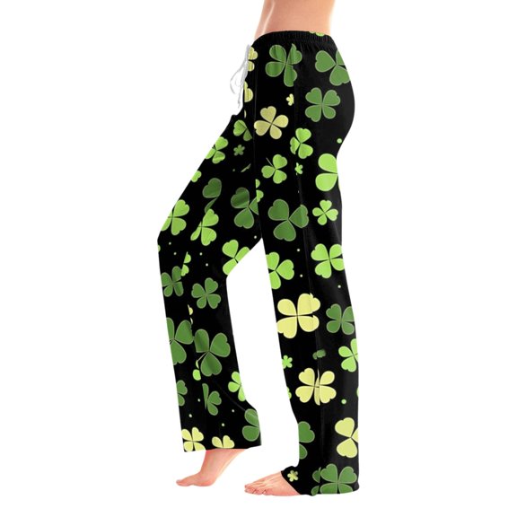 Stylish Women's Casual Pants with Elastic Waistband Relaxed Fit Comfortable Wide Leg Trousers for Everyday Wear Elastic High Waisted Straight Leg Pull On Trousers