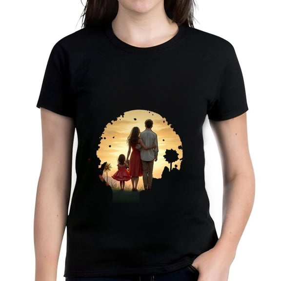 Stylish Women's Cotton Short Sleeve T-Shirt - Vibrant Red Design Perfect for Casual Wear