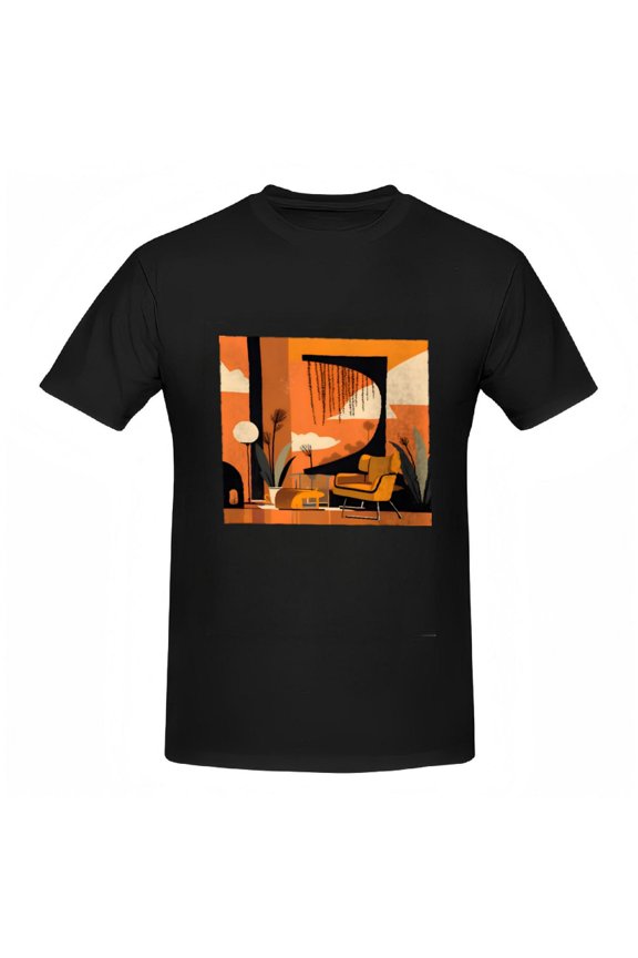 Stylish Women's Cotton Short Sleeve T-Shirts - Modern Abstract Patterns Cozy Fit Perfect for Casual Wear Available in Vibrant Colors