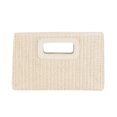 thumbnail image 1 of Stylish Women's Handwoven Rattan Tote Bag Bohemian Straw Shoulder Bag Large Capacity Beach Carryall for Daily Commute, 1 of 4